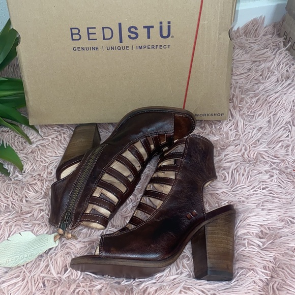 Bed Stu | Shoes | Bed Stu Heels Occam Teak Rustic Color | Poshmark